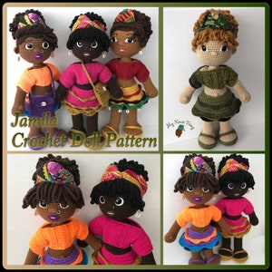 Jamila Crochet Doll Pattern image 1