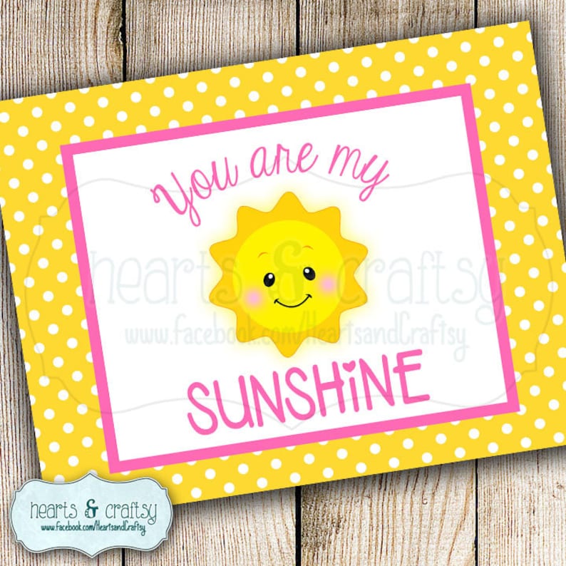 DIY You Are My Sunshine Birthday Party Package DOWNLOAD / Sunshine Birthday Party Package / First Birthday File to PRINT image 8