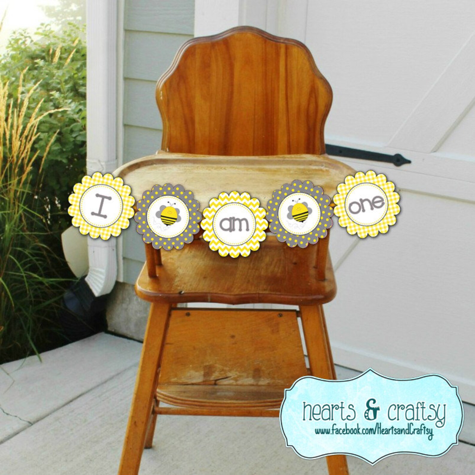 Happy BEE Day Banner DIY / Bumblebee Party Happy Birthday Banner ...