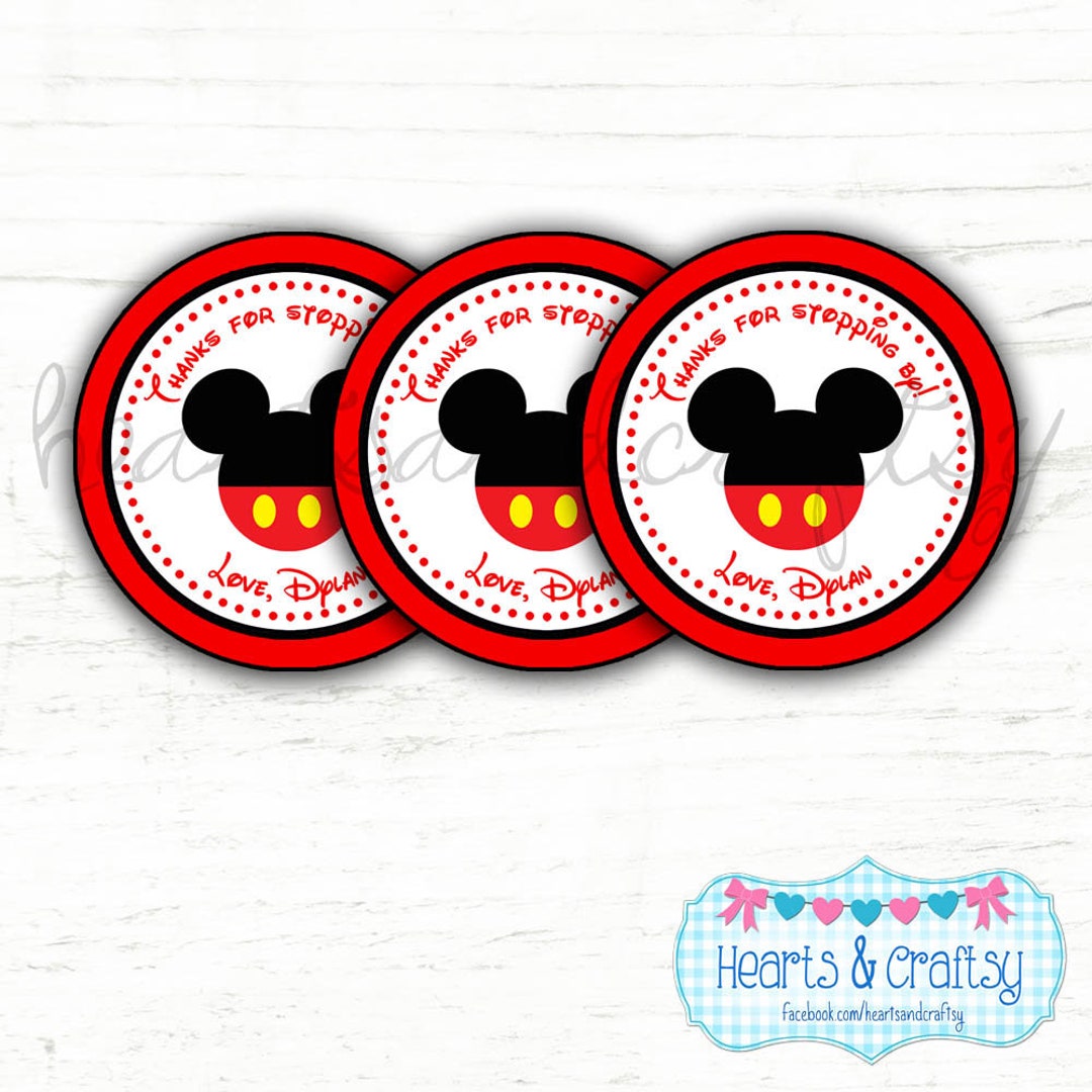 Editable Colorful Gift Tag Labels by Mickey's Reading Resources