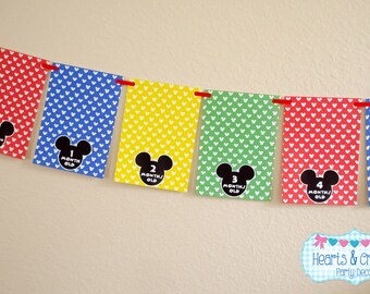 Mickey Mouse Clubhouse First Birthday Party PACKAGE Birthday -
