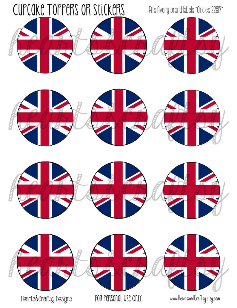 British isles Occasion British Flag Union Jack Printable Cupcake Toppers Tea Cake Topper / Stickers / Tags - Report in direction of PRINT image about Printable British Flag known as United kingdom Get together British Flag Union Jack Printable Cupcake Toppers Tea Cake Topper / Stickers / Tags - History in direction of PRINT