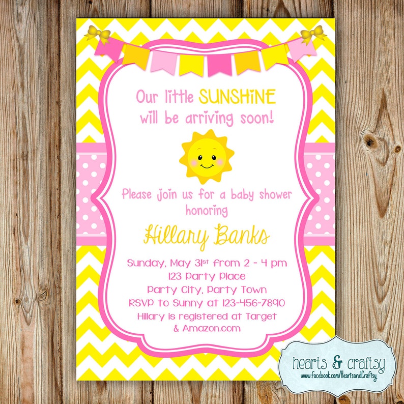 Diaper Raffle Ticket You Are My Sunshine Baby Shower Diaper Raffle Insert Girl Baby Shower FILE to PRINT DIY image 3