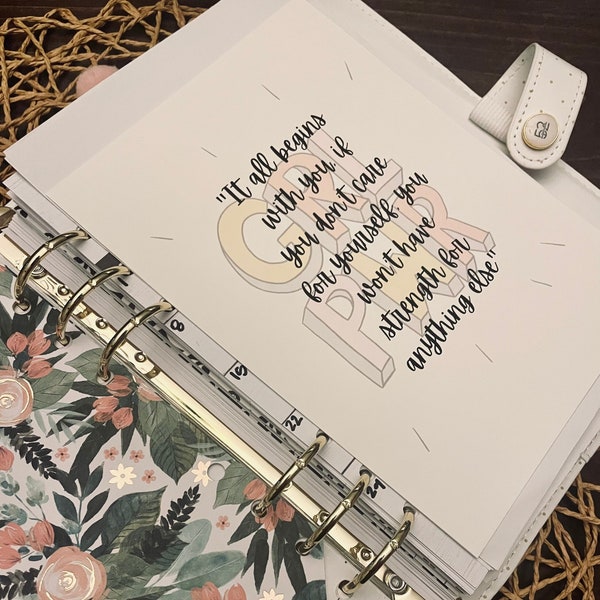 Agenda 52 Planner Etsy