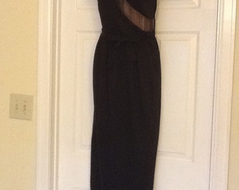 VINTAGE LILLI DIAMOND Evening  Dress with Matching Wrap