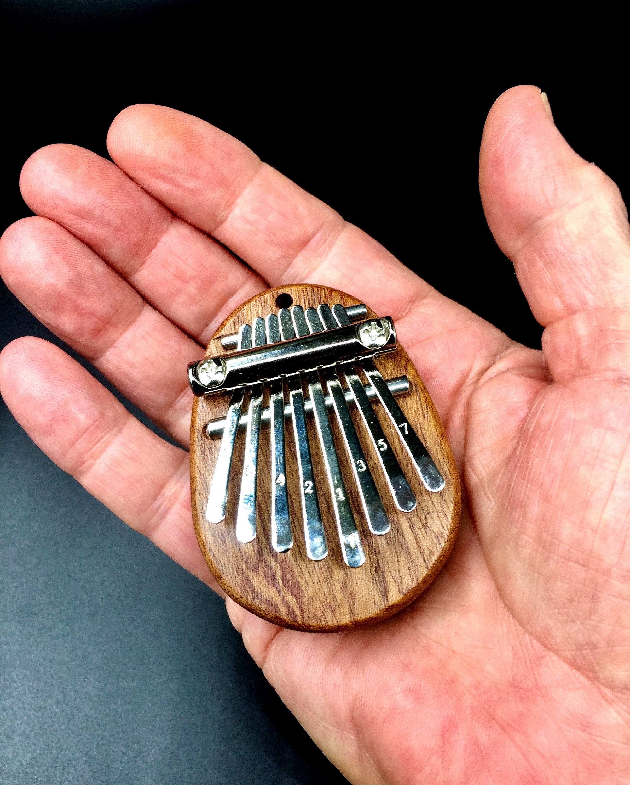 Kalimba- Mini Mbira- Mini Kalimba-Likembe -Sanza -Pocket Kalimba -Thu…