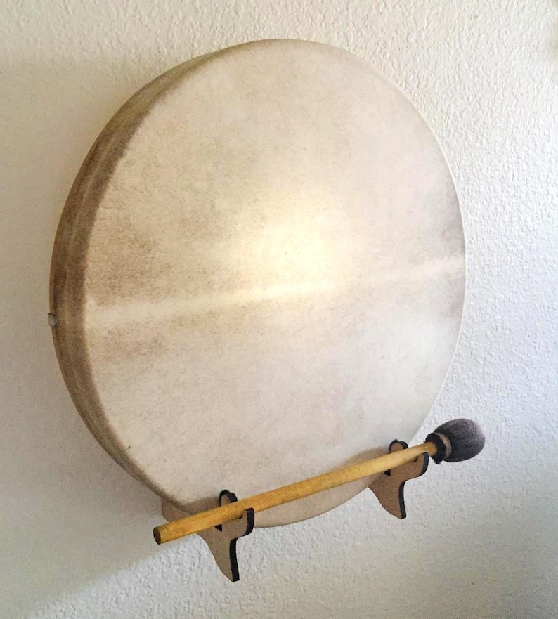 Shaman Drum Frame Drum 16 Native American Wall Etsy