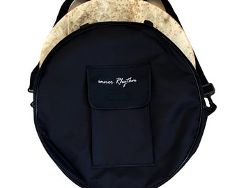 Drum Bag- Shaman Drum Bag- 19" Frame Drum Carry Bag- Native American Drum Bag- Bodhran Bag-Music Gift-Gig Bag- Frame Drum Case