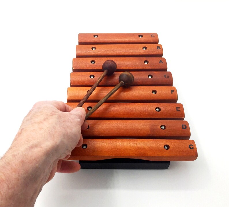 Xylophone Montessori Music Toy Marimba Beginner Percussion image 2