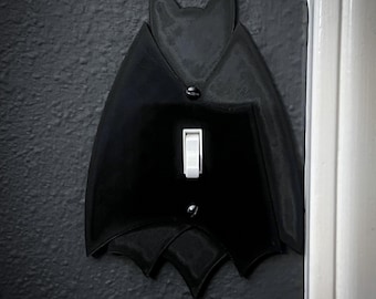 Hanging Bat Shaped toggle Light Switch Cover