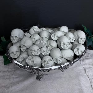 Lot of 20 Realistic Mini Skulls