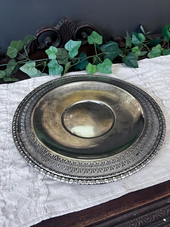 Wm. Rogers & Son Spring Flower トレイ Wm. Rogers & Son Spring Flower トレイ Wm. Rogers & Son Spring