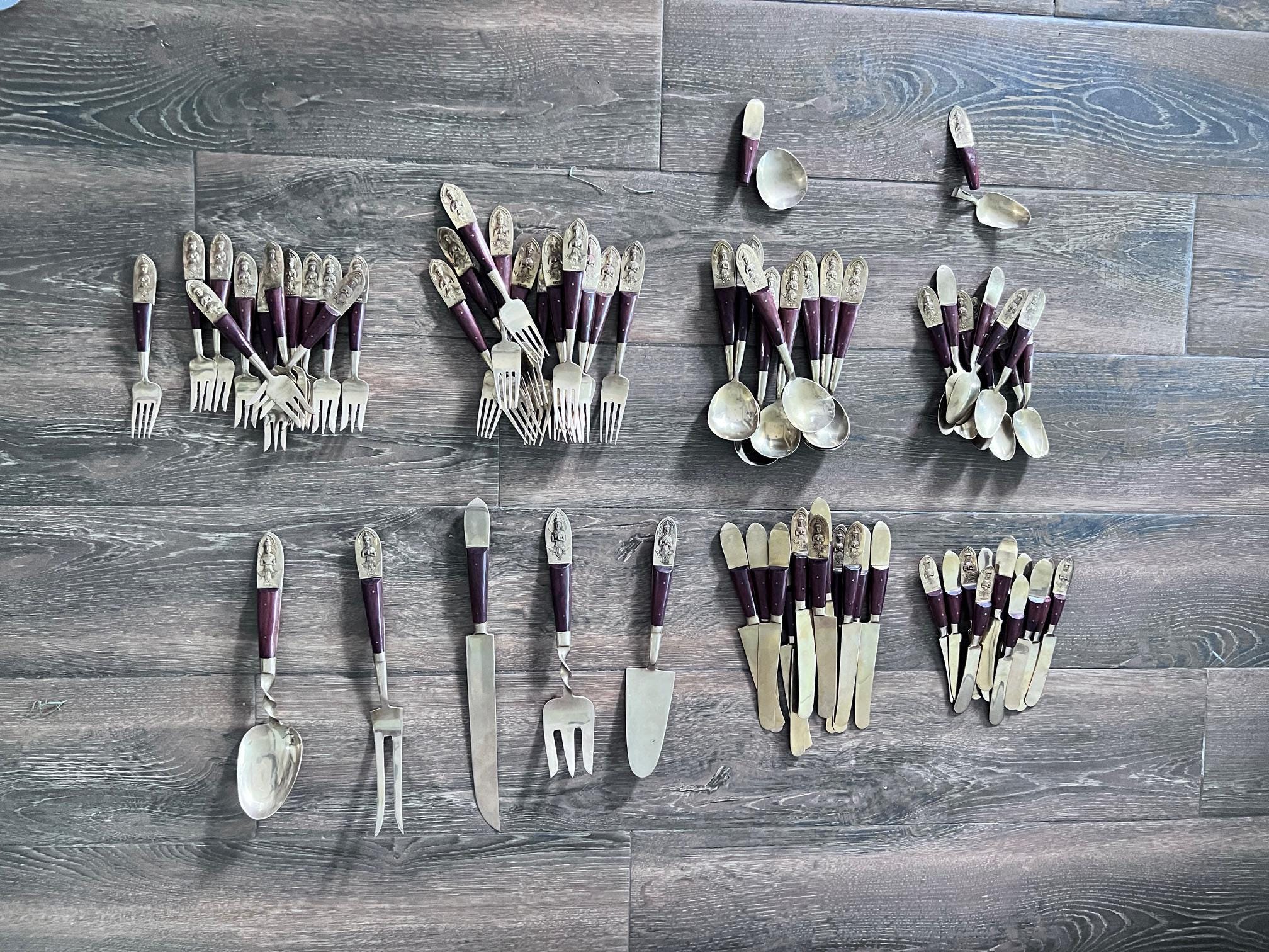 Thai Brass Flatware - Etsy Thai Brass Flatware - Etsy