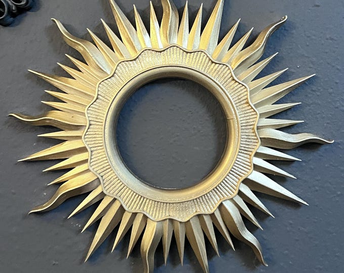 Sunburst Frame Wall Art