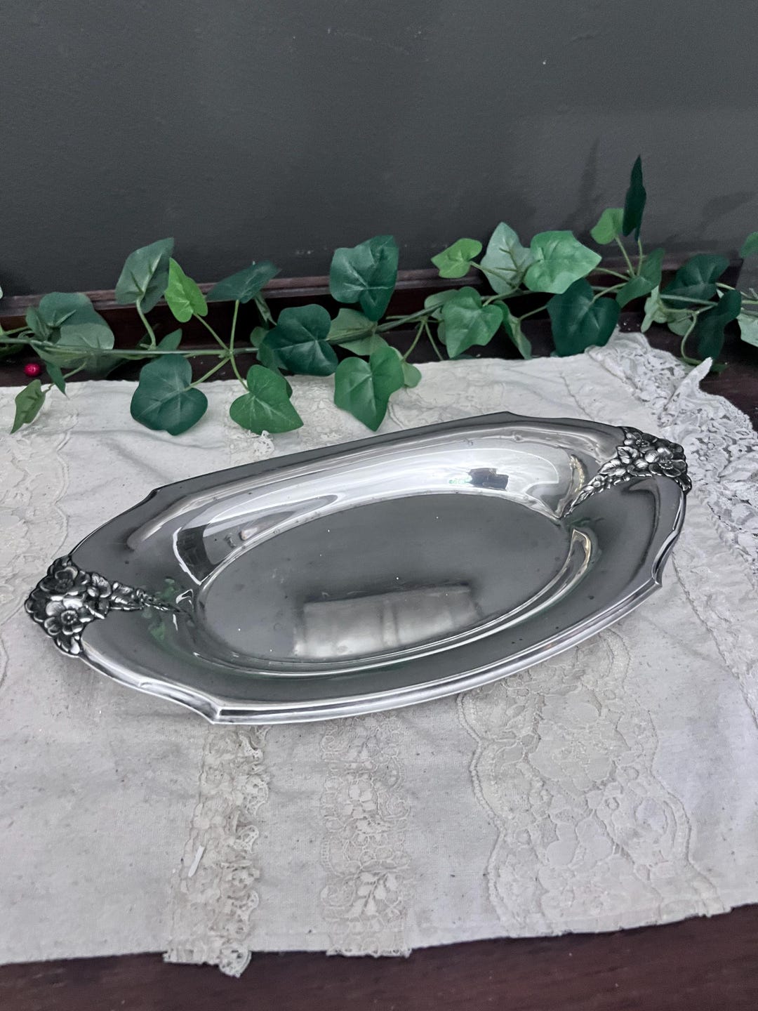 Webster Wilcox International Silver Co Silver Plate Tray