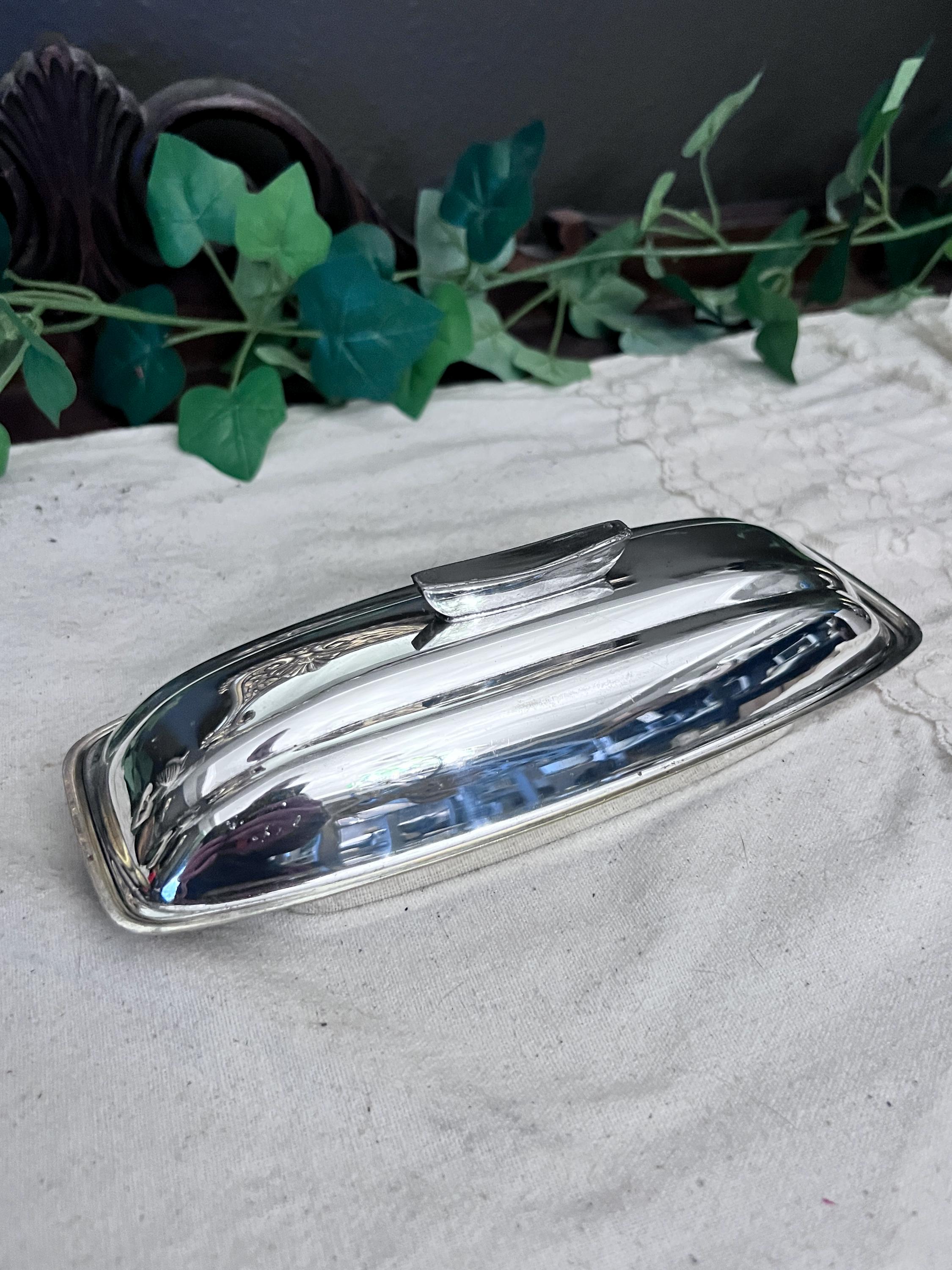 Fb Rogers Silver Butter Dish - Etsy