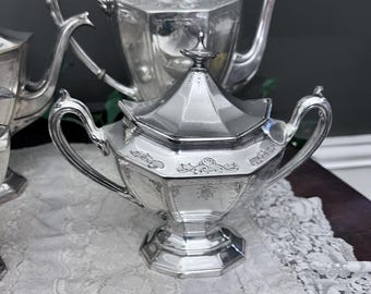 Vintage Reed and Barton 4 PC Teapot Set Silver Plated #3982 - Etsy
