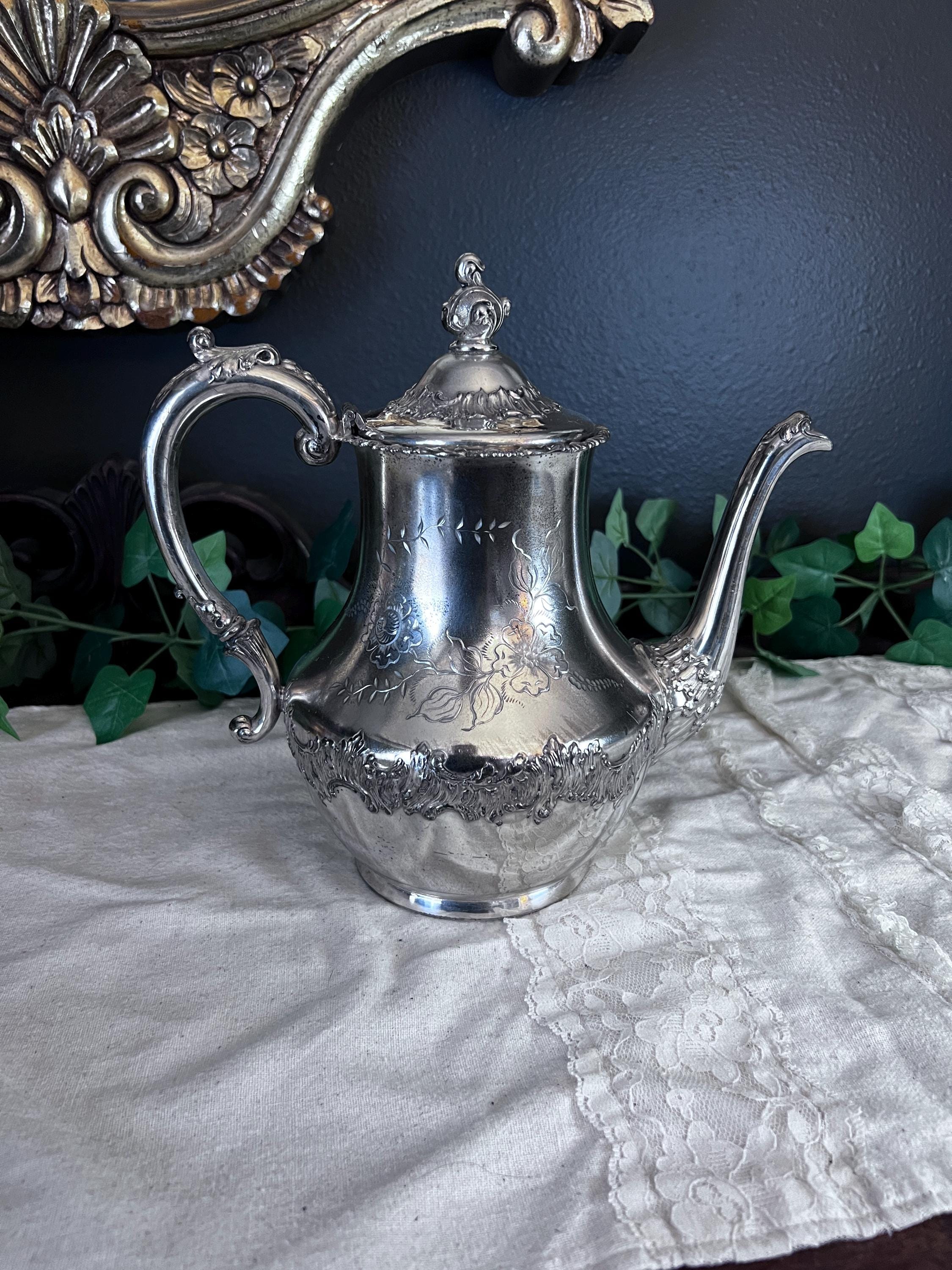 Pairpoint Silver Pot - Etsy