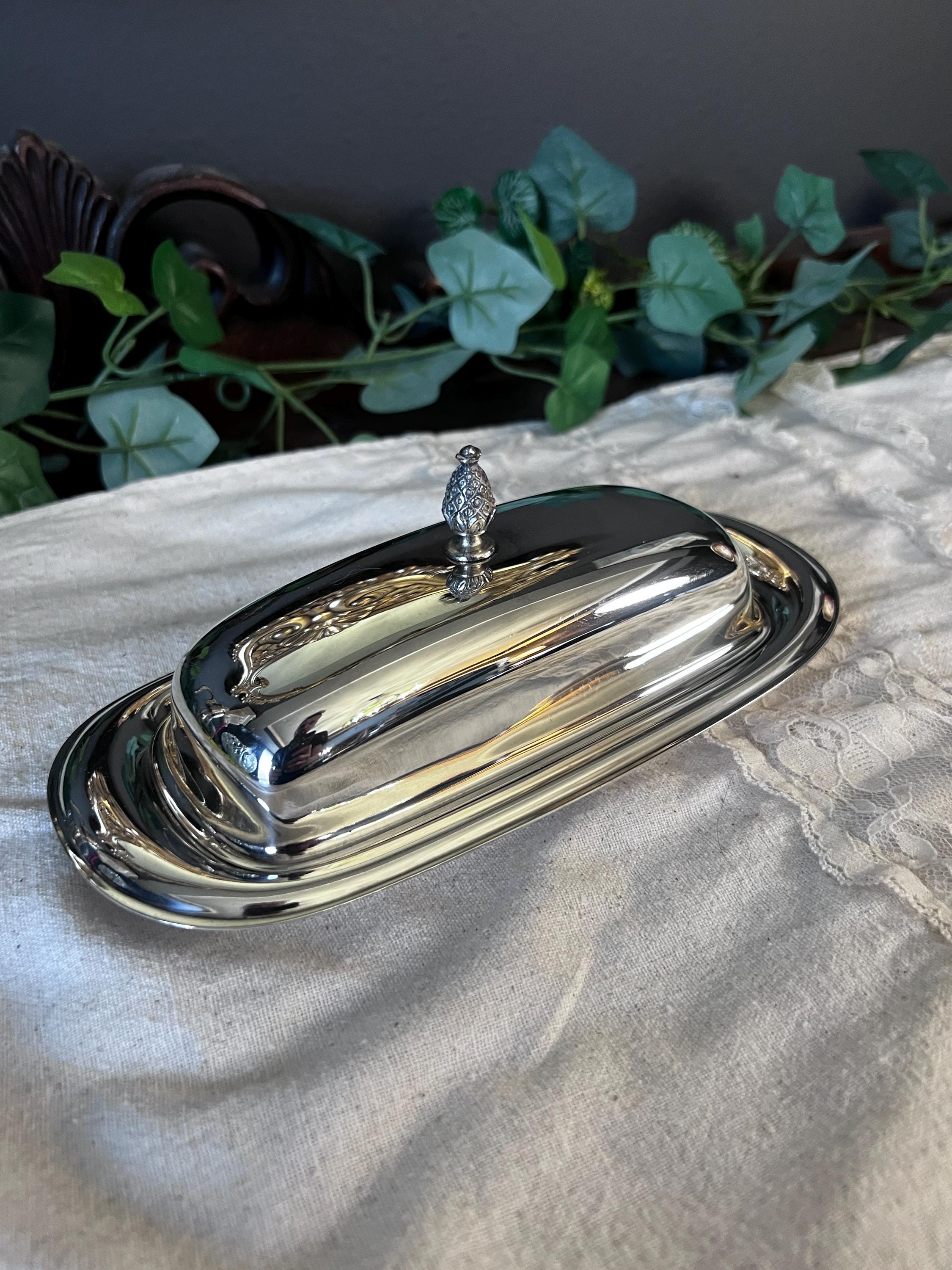 Wm Rogers Butter Dish - Etsy