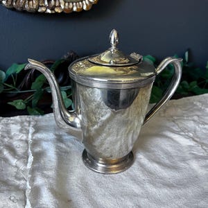 Vintage, Oneida Community silverpläterad kruka. 20 cm