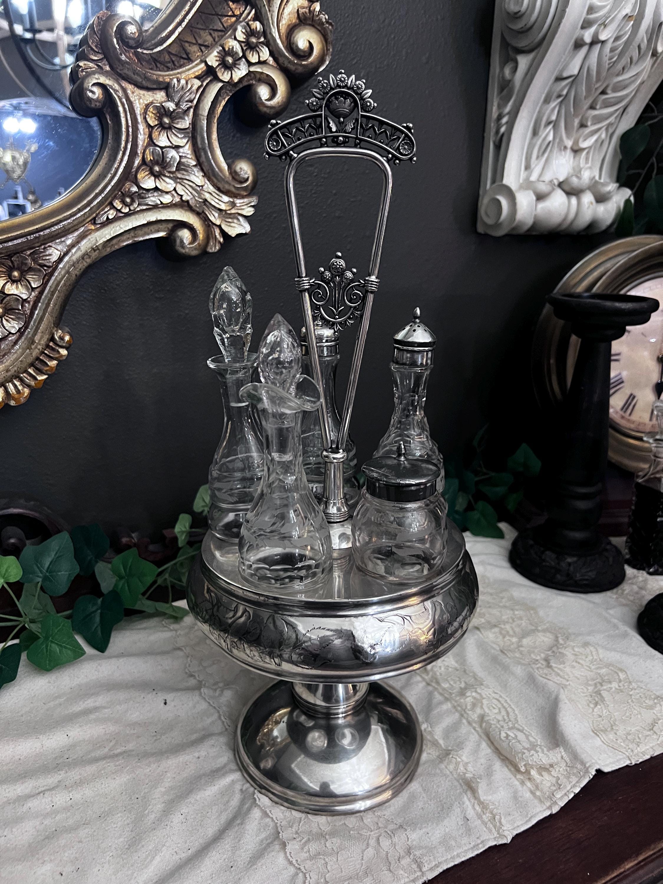 Victorian Condiment Set - Etsy