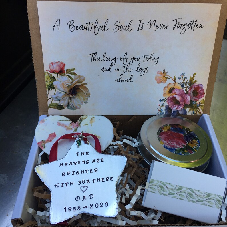 Memorial Ornaments Mom or Dad Personalized Christmas Etsy