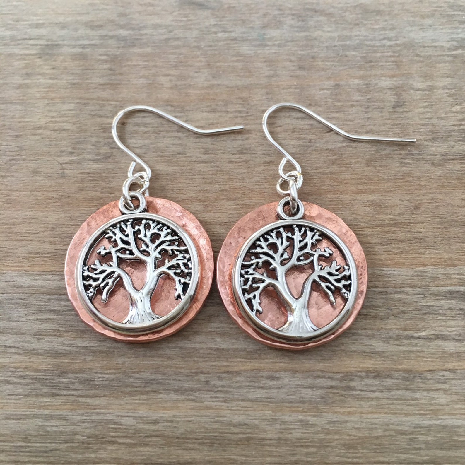 7th Anniversary Gift for Women Tree of Life Copper 7th - Etsy