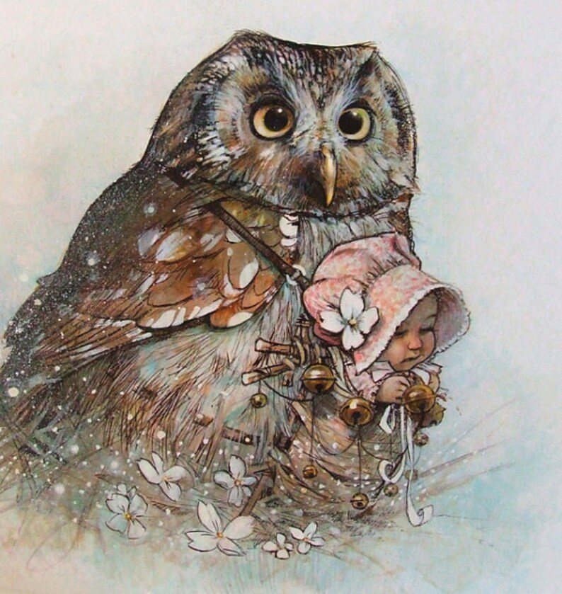 Сказочные совы картинки