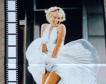 Marilyn Monroe Hollywood Film Icons Panel 110 x 60 cm Baumwolle Bild Leinwand