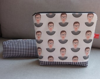 Cosmetic Bag Ruth Bader Ginsburg Pencil Case Judge