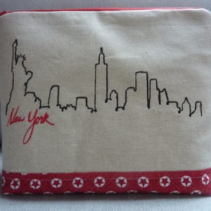 Trousse de toilette New York Skyline WELTENBUMMLERIN World Traveller