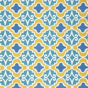 Butterfly Garden Yellow Blue 0.5 meter cotton fabric from Free Spirit