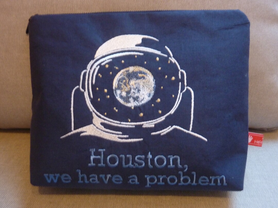 Cosmetic Bag Houston We Have a Problem NASA Space Astronaut - Etsy