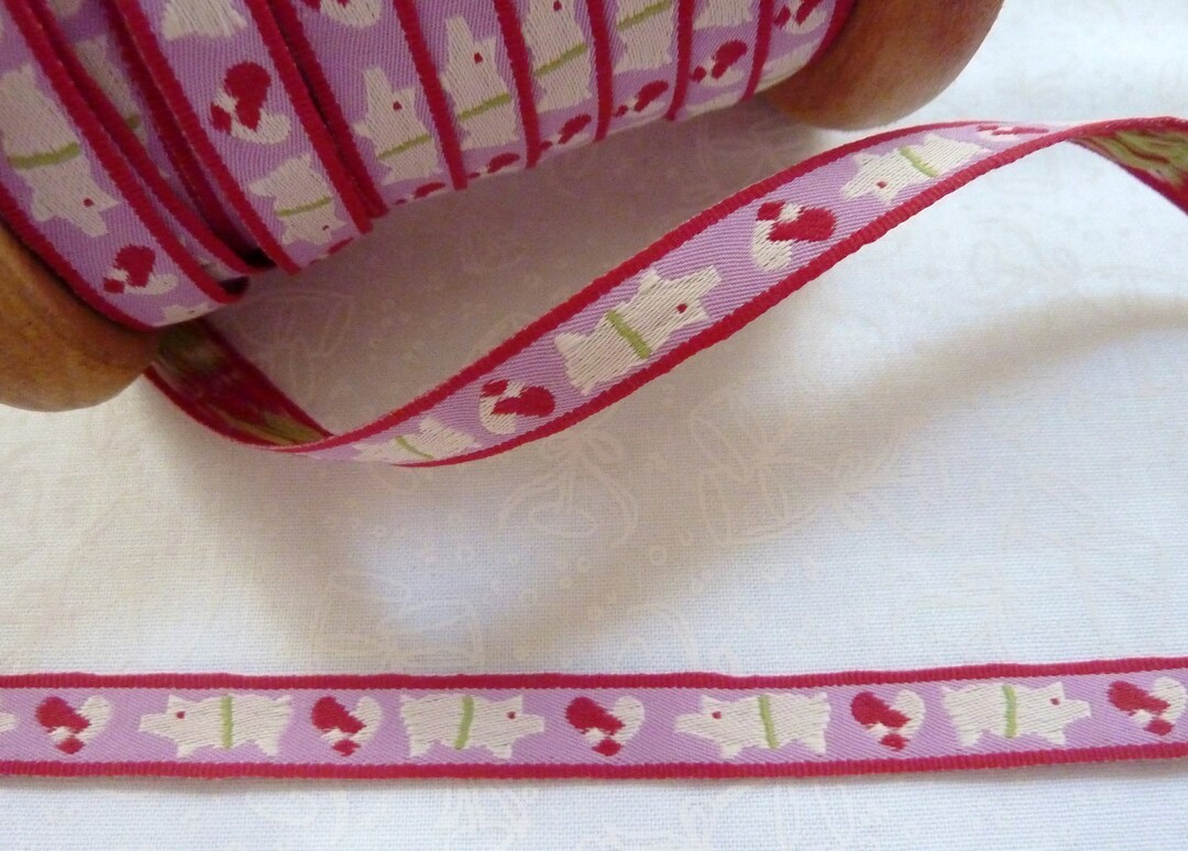 Aspegren 2 Meter Woven Ribbon Trim Decorative Ribbon Lucky Pig New Year ...