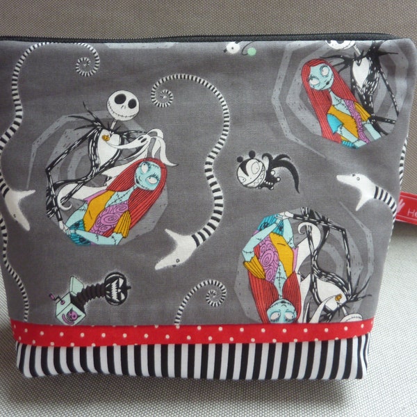 Jack Skellington cosmetic bag, Nightmare before Christmas