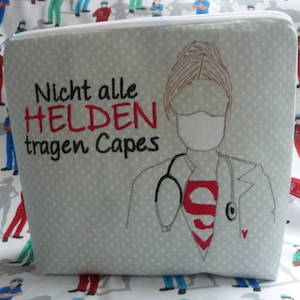 Cosmetic bag Not all heroes wear capes Everyday heroes first aid
