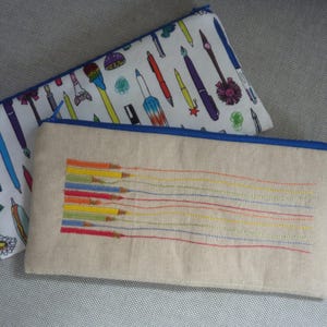 School stuff Colored pencils PENCIL CASE Pens Bag Lazy bag Teacher stuff