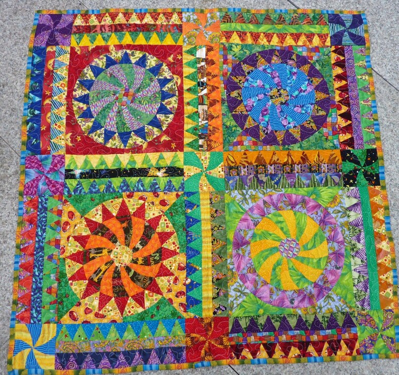Quilt Africa Patchwork Etsy