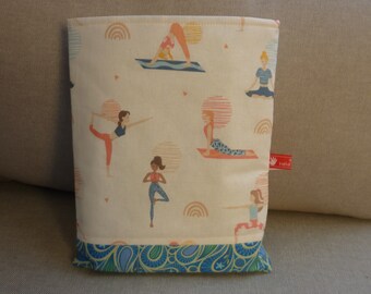 Book bag YOGA padded book cover protective book sleeve protective cover Pilates