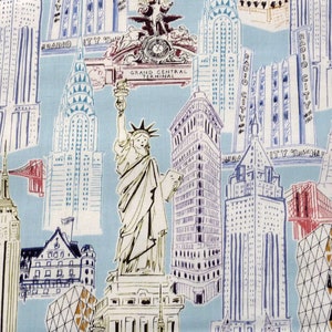 New York famous buildings from America 0.5 meters cotton fabric by Robert Kaufman