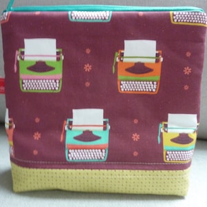 Cosmetic bag HOMEOFFICE Typewriters Old School Office