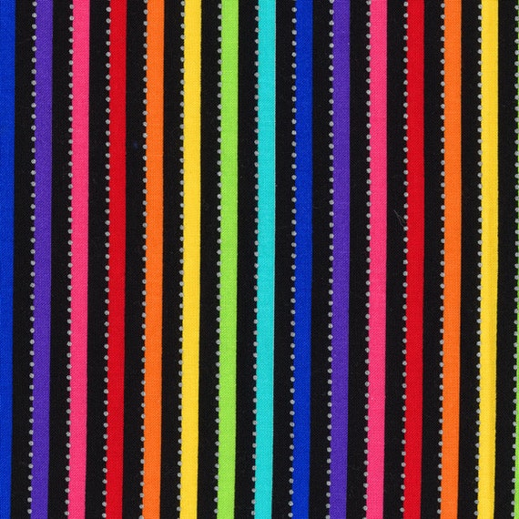 Becolourful Stripe Orange - Jacqueline De Jonge - PER QUARTER METRE Becolourful Stripe Orange - Jacqueline De Jonge - PER QUARTER METRE