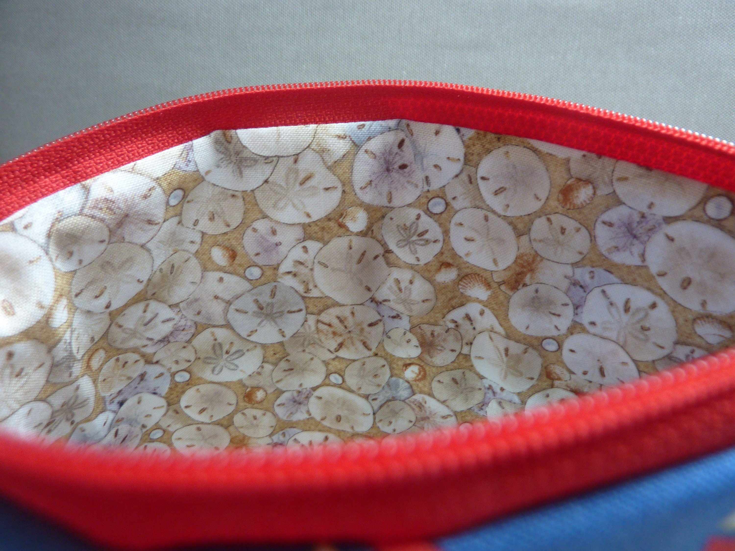 Maritime Kosmetiktasche Strandliebe  Fruit Ladies  Navy Harbor Port  gestickter Text Badenixen Sanddollar - Etsy.de