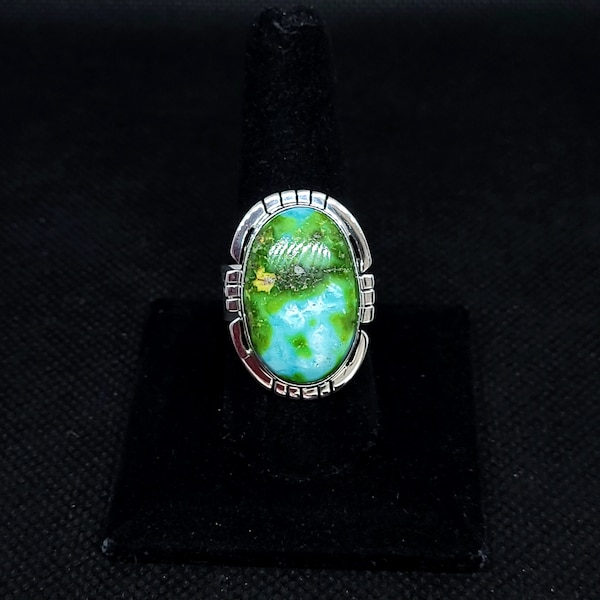 Sonoran Gol Stone Sterling Silver Ring