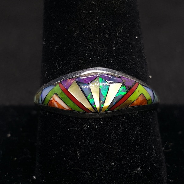 Inlay Ring - Etsy