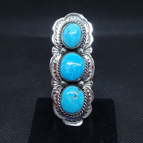 Dot to Dot Turquoise Sterling Silver Ring Dot to Dot Turquoise Sterling Silver Ring