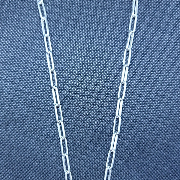 Leichte Silber Navajo Handgemachte Kette Halskette Sterling Silber