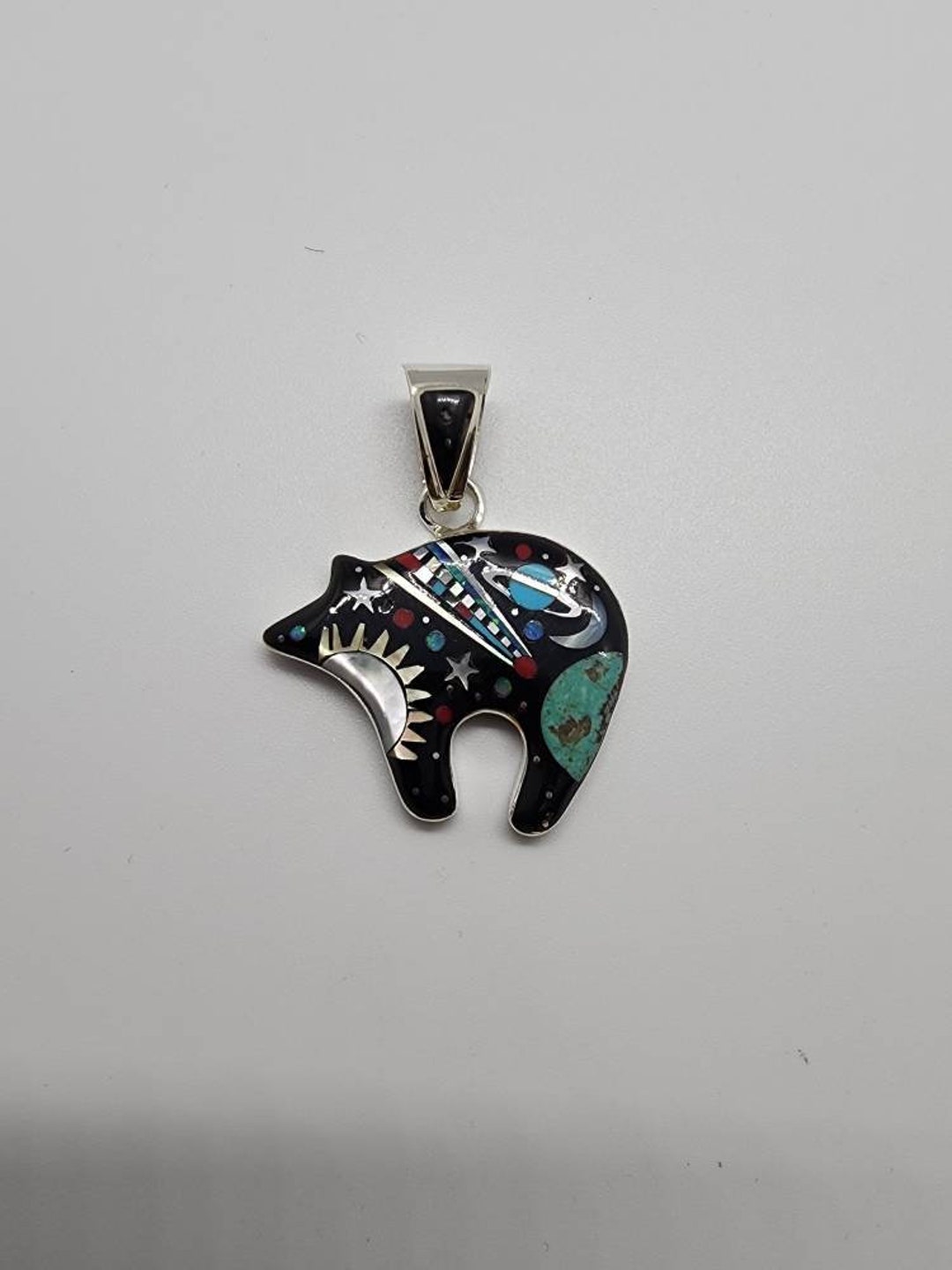 Galaxy Bear Inlay Shooting Star - Etsy