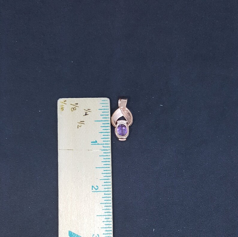 Wavy design pink cz pink fire opal rose gold over sterling silver pendant necklace stud earrings