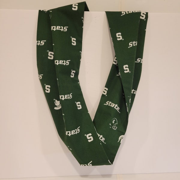 Michigan State Spartans Big Ten College Football Cotton/Cotton Poly Blend Infinity Scarf